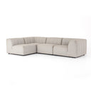Aveline Outdoor 4-Piece Sectional - Faye Ash