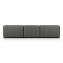 Aveline Outdoor 4-Piece Sectional - Hayes Charcoal