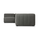 Aveline Outdoor 4-Piece Sectional - Hayes Charcoal