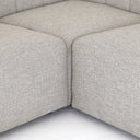 Livia Outdoor 5-Piece Sectional - Faye Ash