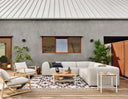 Livia Outdoor 5-Piece Sectional - Faye Ash