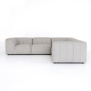 Livia Outdoor 5-Piece Sectional - Faye Ash