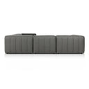 Livia Outdoor 5-Piece Sectional - Hayes Charcoal