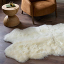 Luxe Lalo Lambskin Rug - 325X6 White Lambskin