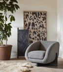 Luxe Lalo Lambskin Rug - 45X575 Beige Lambskin