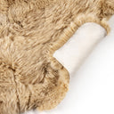Luxe Lalo Lambskin Rug - 575X575 Beige Lambskin