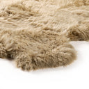 Luxe Lalo Lambskin Rug - 575X575 Beige Lambskin