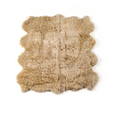 Luxe Lalo Lambskin Rug - 575X575 Beige Lambskin
