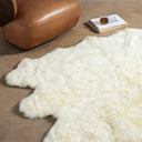 Luxe Lalo Lambskin Rug - 45X575 White Lambskin