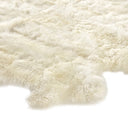 Luxe Lalo Lambskin Rug - 575X575 White Lambskin