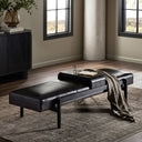 Seraphine Fawkes Bench - Brushed Ebony