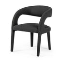 Hawkins Dining Chair - Fiqa Boucle Charcoal