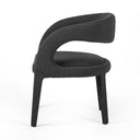 Hawkins Dining Chair - Fiqa Boucle Charcoal