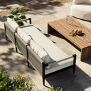 Sherwood Outdoor Sofa Bronze - 93 Natural Ivory