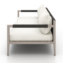 Luxe Sherwood Outdoor Sofa Weathered Grey - 93 Natural Ivory