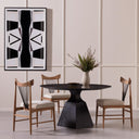 Aveline Sargon Dining Table - Bluestone