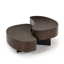 Obsidian Avett Coffee Table Set - Smoked Guanacaste