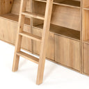 Aveline Bane Bookshelf - Triple Bookshelf Ladder