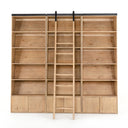 Aveline Bane Bookshelf - Triple Bookshelf Ladder