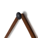 Luxe Living Des Mirror - Black Wash Poplar