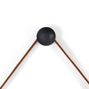 Luxe Living Des Mirror - Black Wash Poplar