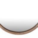 Luxe Living Des Mirror - Auburn Poplar