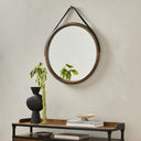 Luxe Living Des Mirror - Auburn Poplar
