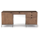Aveline Trey Executive Desk - Auburn Poplar