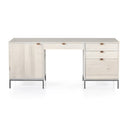 Aveline Trey Executive Desk - Dove Poplar