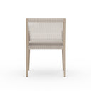 Chic Sherwood Outdoor Dining Armchair Washed Brown - Stone Grey