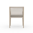 Chic Sherwood Outdoor Dining Armchair Washed Brown - Faye Ash