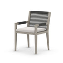 Veridian Outdoor Dining Armchair Weathered Grey - Stone Grey