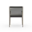 Veridian Outdoor Dining Armchair Weathered Grey - Faye Ash