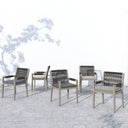 Veridian Outdoor Dining Armchair Weathered Grey - Faye Ash