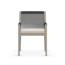 Veridian Outdoor Dining Armchair Weathered Grey - Faye Sand