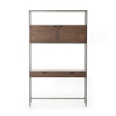 Aveline Trey Modular Wall Desk - Auburn Poplar