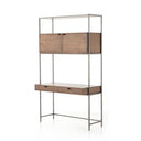 Aveline Trey Modular Wall Desk - Auburn Poplar