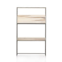 Aveline Trey Modular Wall Desk - Dove Poplar