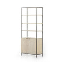Verity Trey Modular Wide Bookcase - Dove Poplar