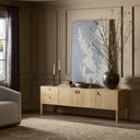 Aveline Isador Media Console - Dry Wash Poplar