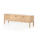 Aveline Isador Media Console - Dry Wash Poplar
