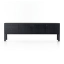 Aveline Isador Media Console - Black Wash Poplar