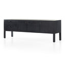 Aveline Isador Media Console - Black Wash Poplar