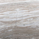 Atria Corbett Coffee Table - Small Aged Bronze Creamy Taupe Marble