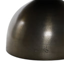 Atria Corbett Coffee Table - Small Aged Bronze Creamy Taupe Marble