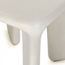 Verity End Table - White Concrete