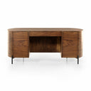Aurelia Executive Desk - Caramel Guanacaste