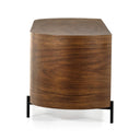 Aurelia Executive Desk - Caramel Guanacaste