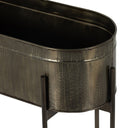 Jed Large Planter - Weathered Brass