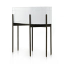 Jed Large Planter - White High Gloss